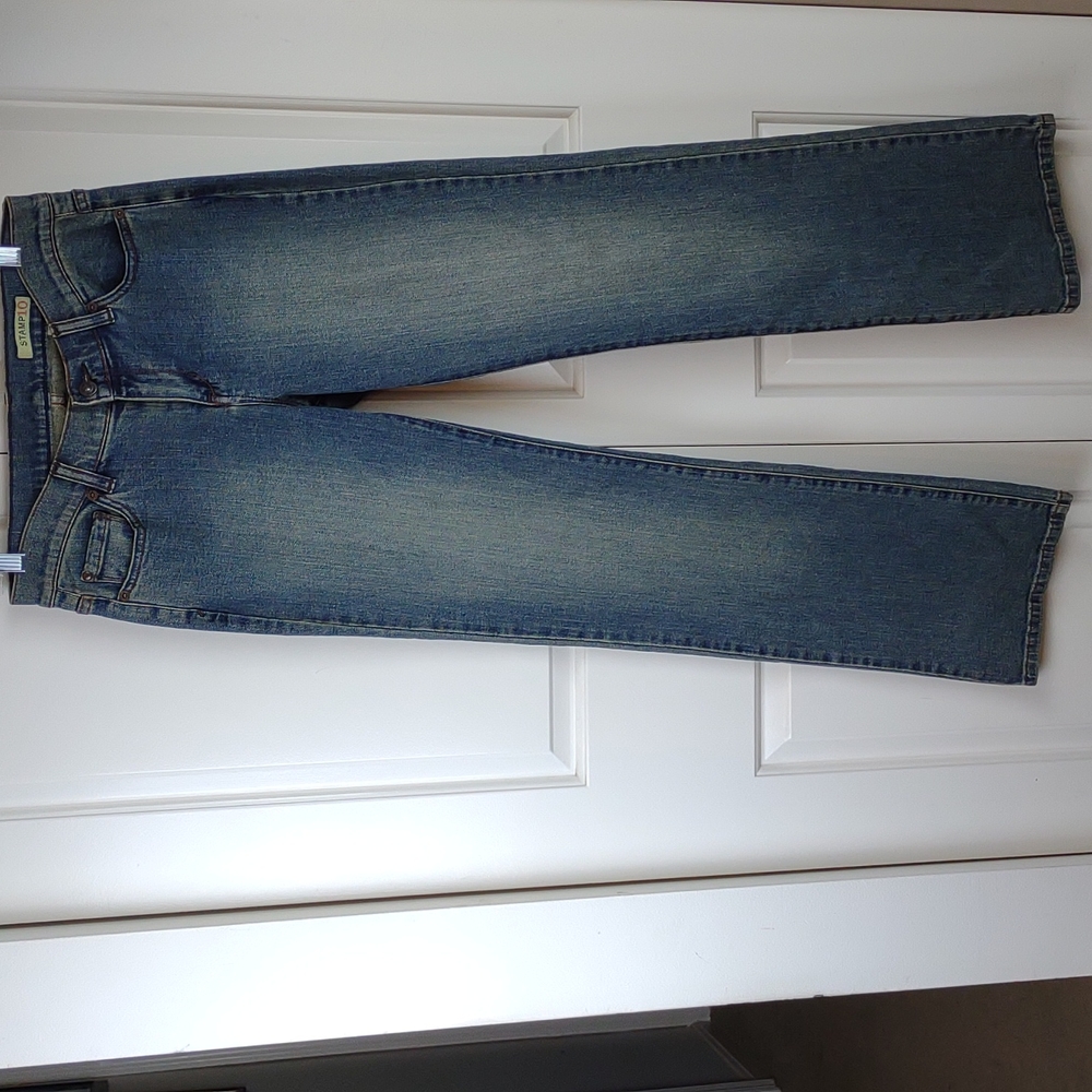 Stamp 10 "Favorite Jean" 5 Pocket Straight Stretch Blue Jeans